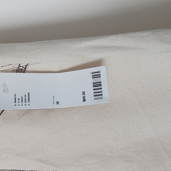 NWT BDG Moto Jeans with Contrasting Stitching Size 26 - Picture 5 of 9